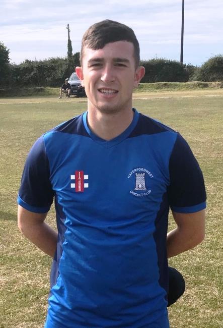 Jake Merry - excellent 28 for Haverfordwest